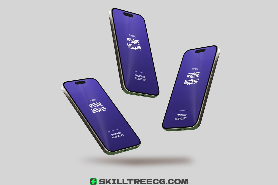 Exclusive Iphone Mockup（957766）-技能树